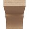 Ekena Millwork 4in. W x 6in. H x 36in. L Monterey Woodgrain TimberThane Rafter Tail, Primed Tan RFTUR04X06X36MONRCPR - alternate 4